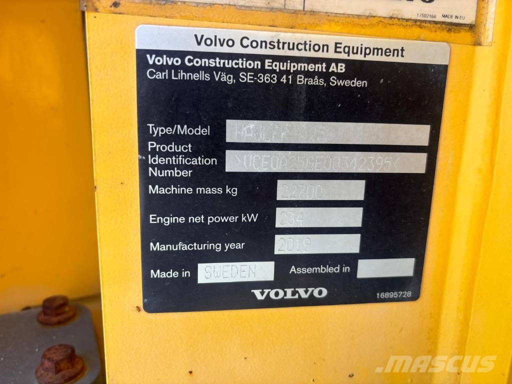 Volvo A 25 G ساحبات مفصلية