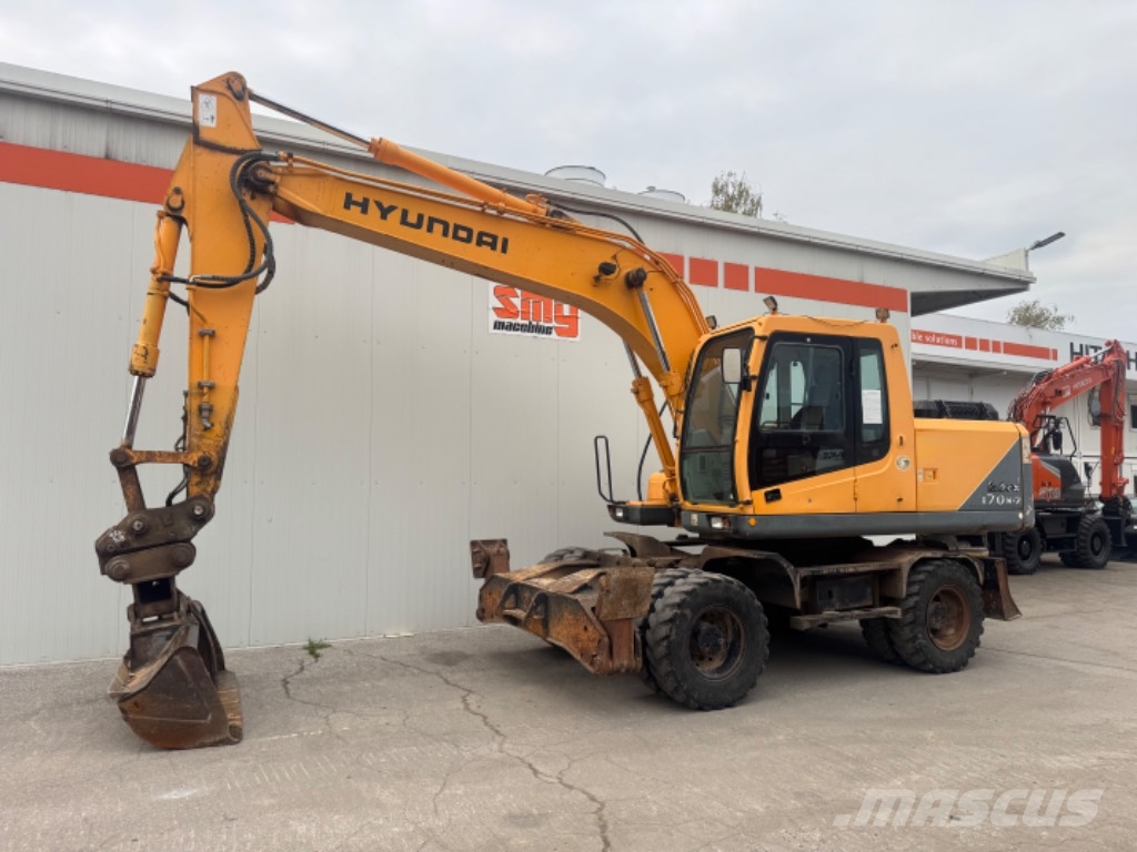 Hyundai 170W-7 Excavatoare cu roti