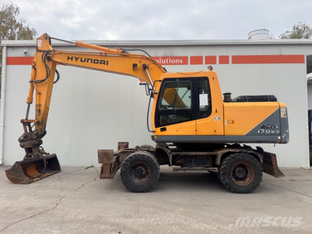 Hyundai 170W-7 Excavatoare cu roti