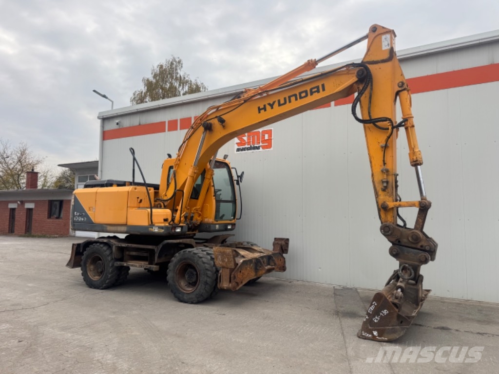 Hyundai 170W-7 Excavatoare cu roti