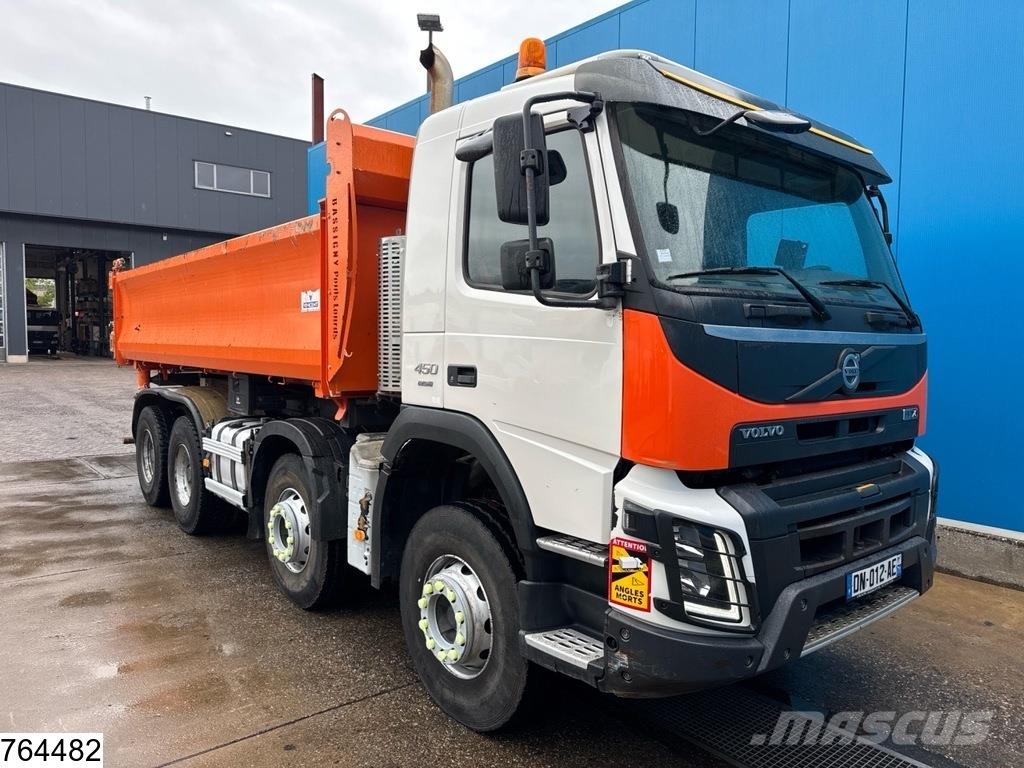 Volvo FMX 450 8x4, Euro 6, hub reduction Kiperi kamioni
