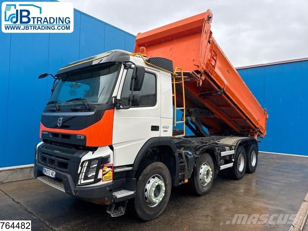 Volvo FMX 450 8x4, Euro 6, hub reduction Kiperi kamioni