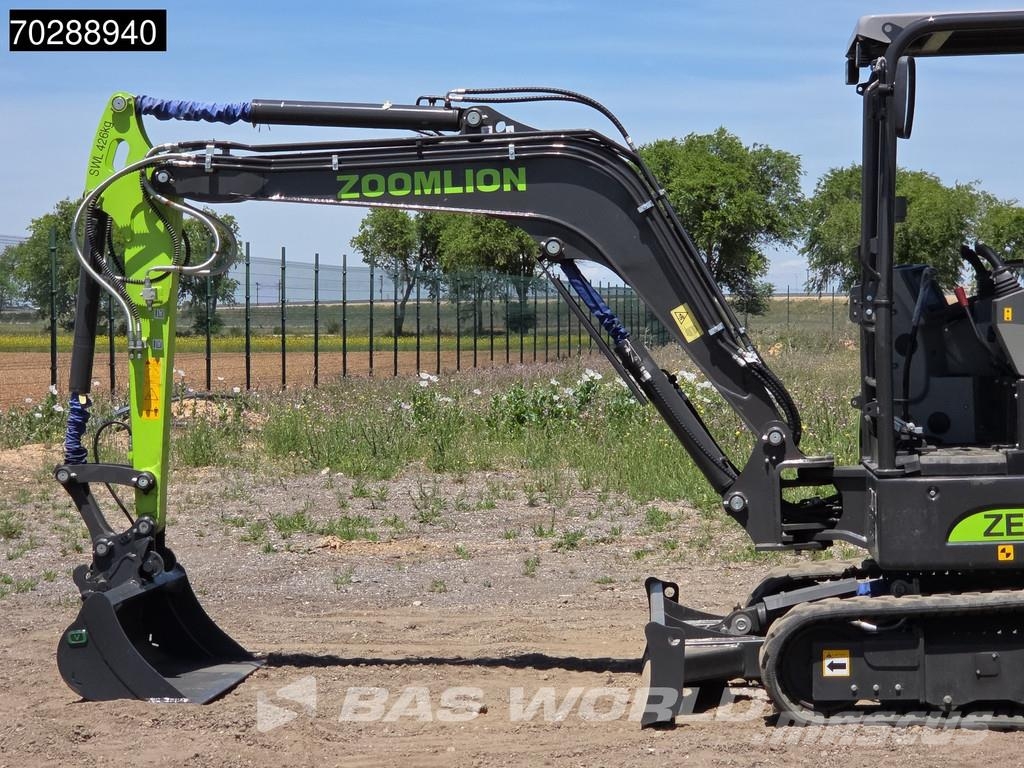 Zoomlion ZE35 GU Garantía de fábrica - CW / 3 Cucharas - Ku حفارات صغيرة أقل من 7 طن (حفارات صغيرة)