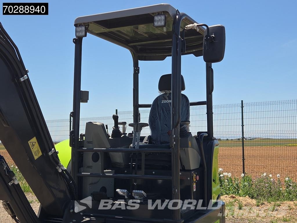 Zoomlion ZE35 GU Garantía de fábrica - CW / 3 Cucharas - Ku حفارات صغيرة أقل من 7 طن (حفارات صغيرة)
