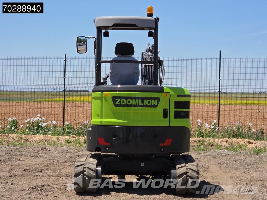 Zoomlion ZE35 GU Garantía de fábrica - CW / 3 Cucharas - Ku حفارات صغيرة أقل من 7 طن (حفارات صغيرة)