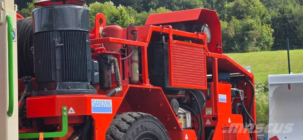Sandvik Axera 5-126 Ostala podzemna oprema