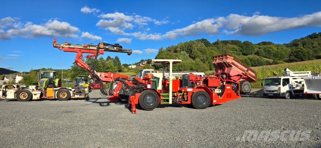 Sandvik Axera 5-126 Ostala podzemna oprema