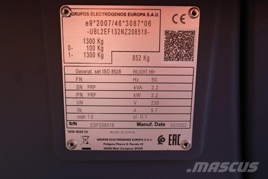 Atlas Copco Hilight H6+  Valid inspection, Max Boom Height 8m, أبراج خفيفة