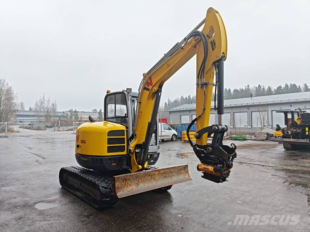 Wacker Neuson EZ 53 / Engcon, Puskulevy, Pienet tunnit! Miniexcavadoras
