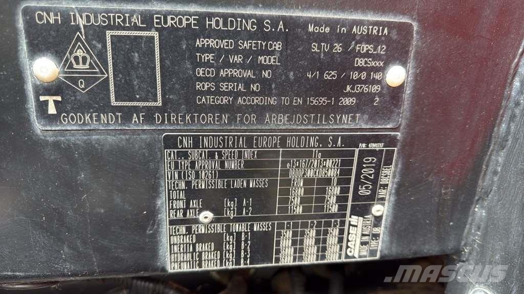 Case IH IH Optum 300 CVX Tractor Traktorer