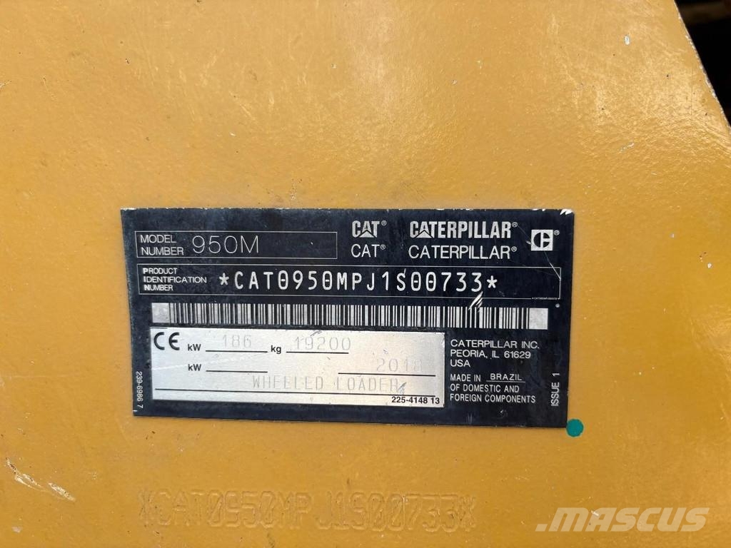 CAT 950M + 11,626 HOURS + CE + PERFECT MACHINE! + 3x I Læssemaskiner på hjul