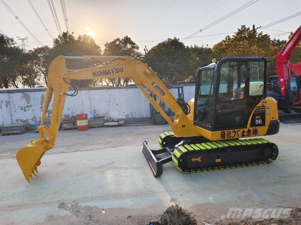 Komatsu PC 56 소형 굴삭기 7톤 미만