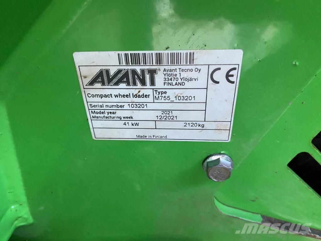 Avant 755 i 轮式装载机