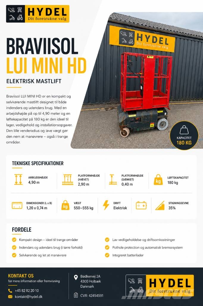 Bravisol LUI MINI HD Henkilönostimet ja nostolaitteet