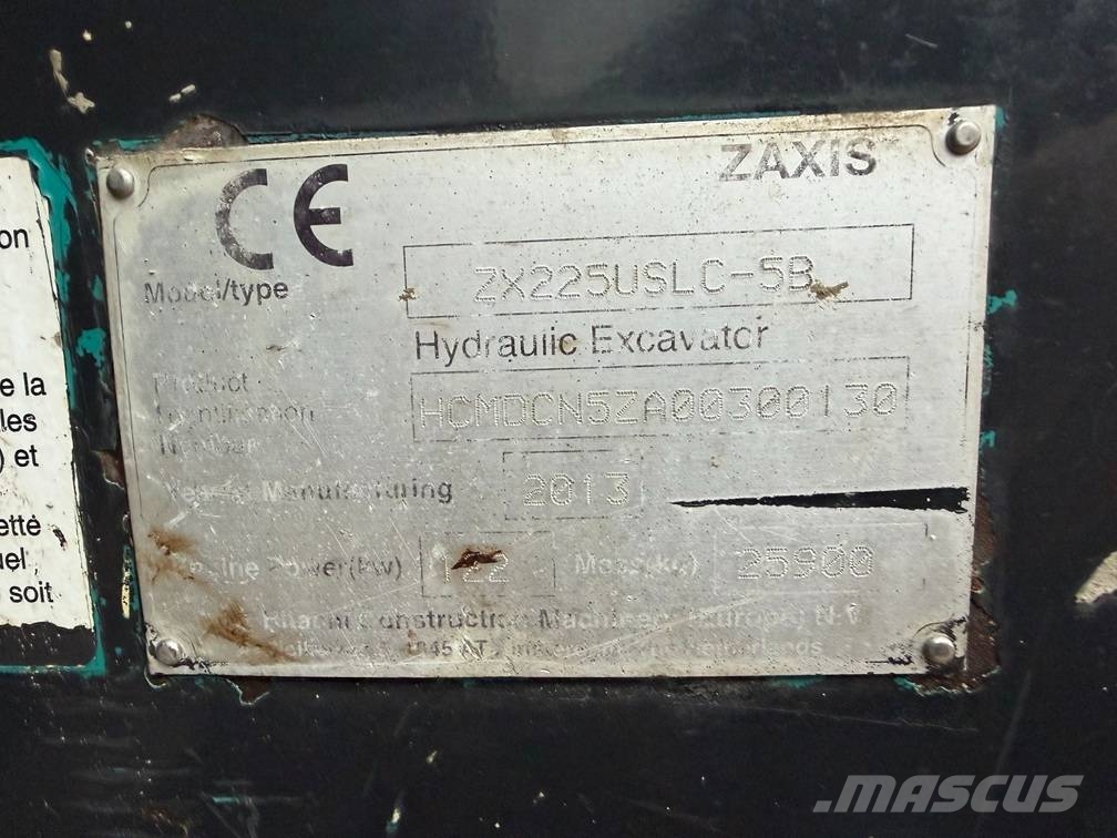 Hitachi ZX 225 US LC-5 B Bageri guseničari