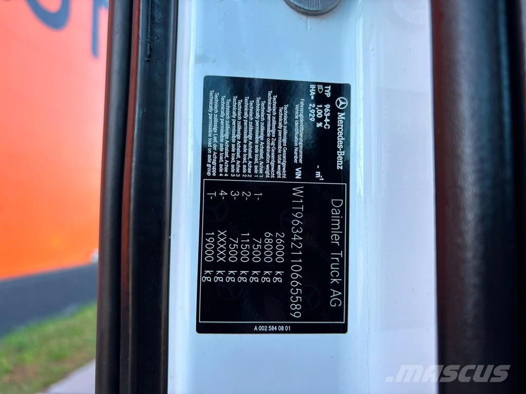 Mercedes-Benz Actros L 2553 6x2 GIGASPACE Tegljači