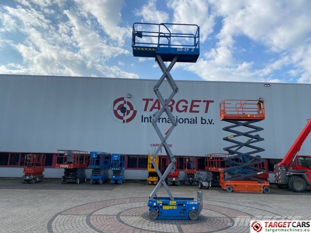 Genie GS-1932 E-Drive Electric Scissor Work Lift 779cm Käärtõstukid