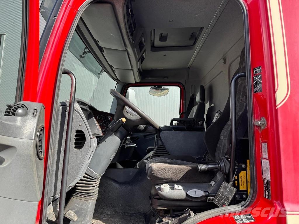 Mercedes-Benz AXOR 1829 4X2 + HMF 1560K4 + CABLELIFT + REMOTE CO Treileri ar āķi