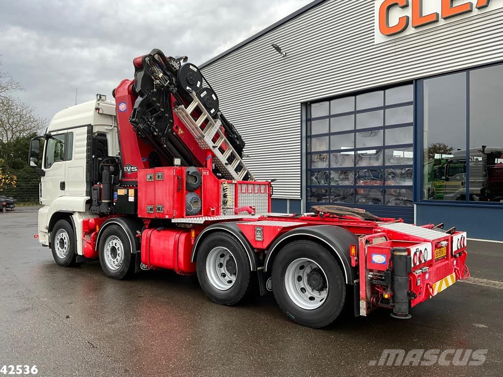 MAN TGS 35.500 8x4 HMF 95 Tonmeter laadkraan bj. 2019! Γερανοί παντός εδάφους
