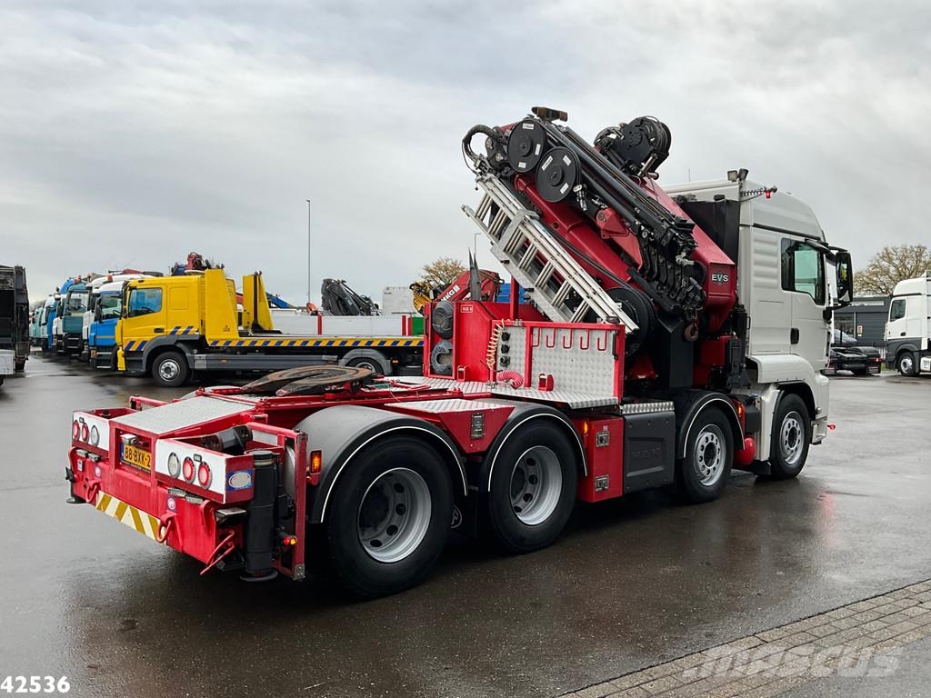 MAN TGS 35.500 8x4 HMF 95 Tonmeter laadkraan bj. 2019! Γερανοί παντός εδάφους