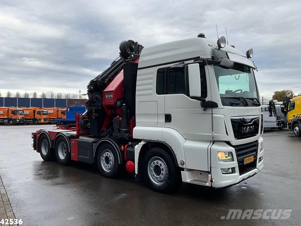 MAN TGS 35.500 8x4 HMF 95 Tonmeter laadkraan bj. 2019! Γερανοί παντός εδάφους