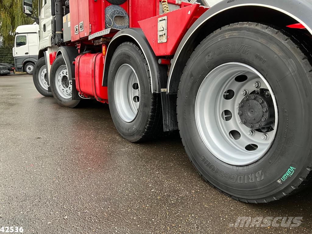 MAN TGS 35.500 8x4 HMF 95 Tonmeter laadkraan bj. 2019! Γερανοί παντός εδάφους