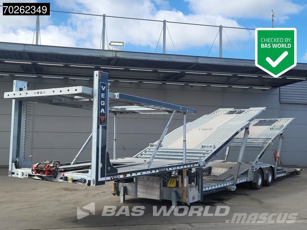 Vega 2 Axle Semi Trailer 2 axles NEW Truck autotranspor Напівпричепи колесного транспортного засобу