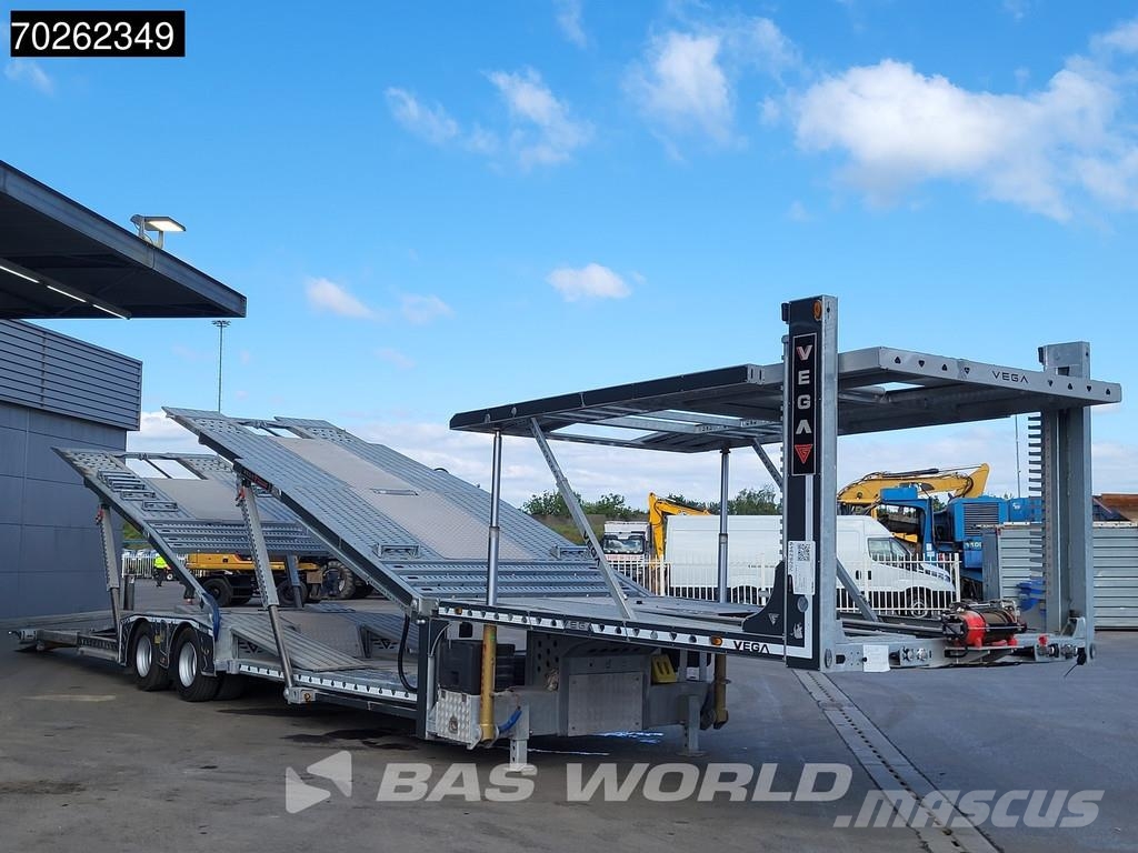 Vega 2 Axle Semi Trailer 2 axles NEW Truck autotranspor Напівпричепи колесного транспортного засобу