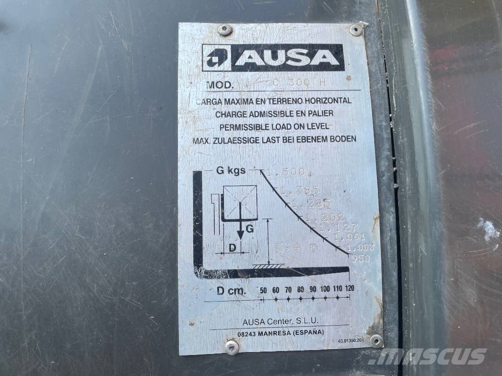 Ausa C 300 H X4, Geländestapler, Rough-terrain forklift Rough terrain trucks