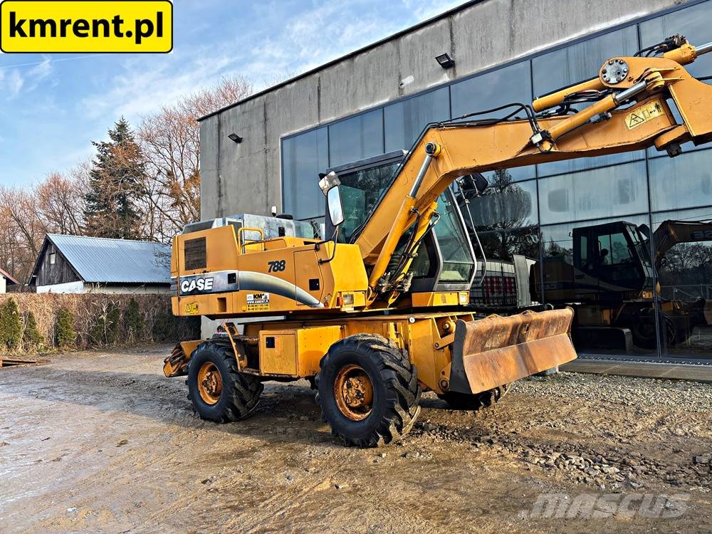 CASE 788-P KOPARKA KOŁOWA 2001R. | KOMATSU VOLVO 160 18 Bagri na kolesih