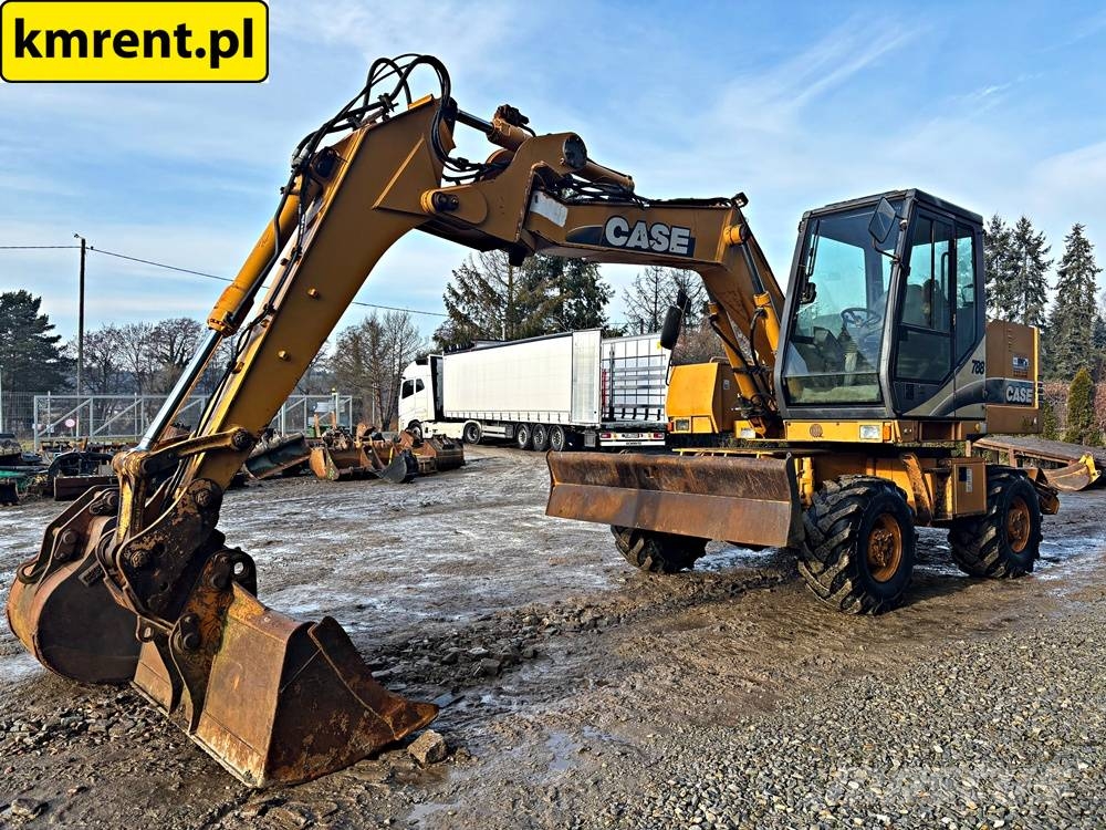 CASE 788-P KOPARKA KOŁOWA 2001R. | KOMATSU VOLVO 160 18 Bagri na kolesih