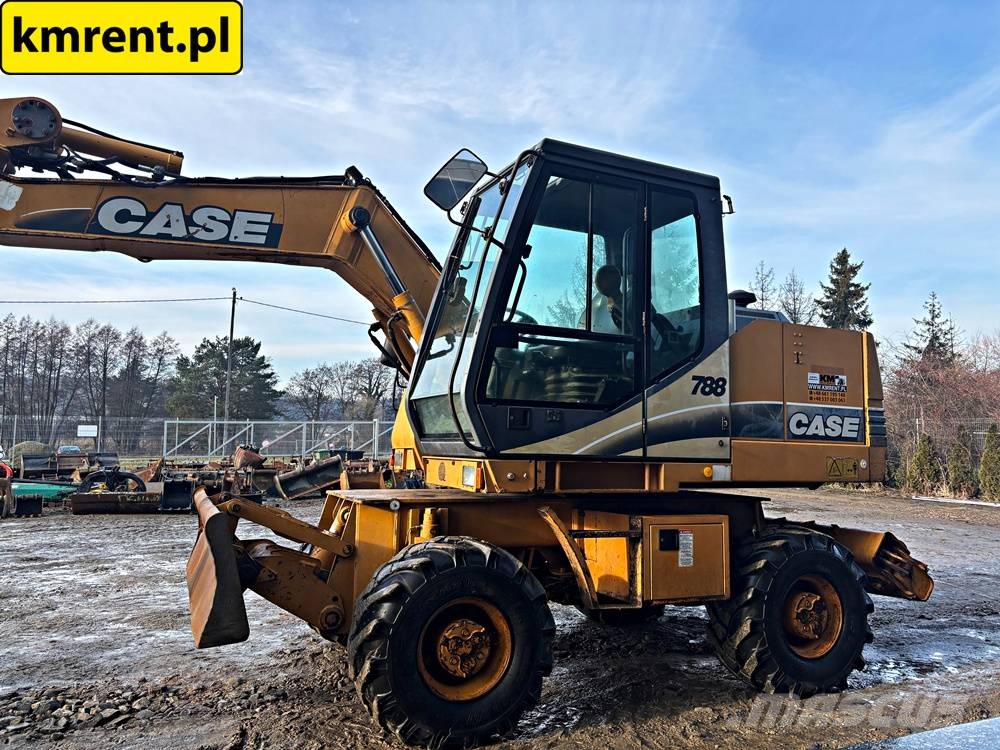 CASE 788-P KOPARKA KOŁOWA 2001R. | KOMATSU VOLVO 160 18 Bagri na kolesih