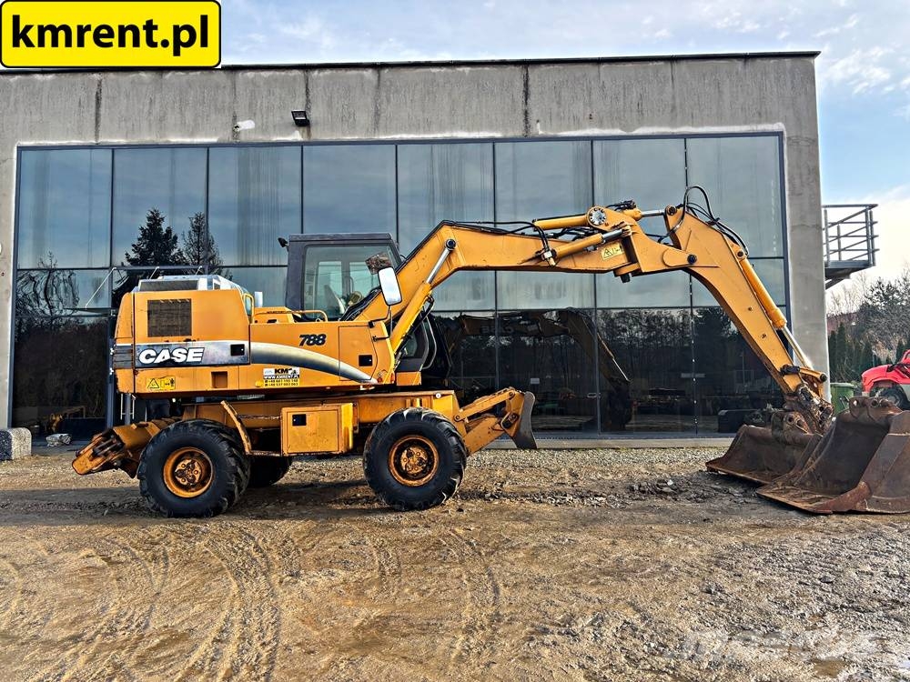CASE 788-P KOPARKA KOŁOWA 2001R. | KOMATSU VOLVO 160 18 Bagri na kolesih