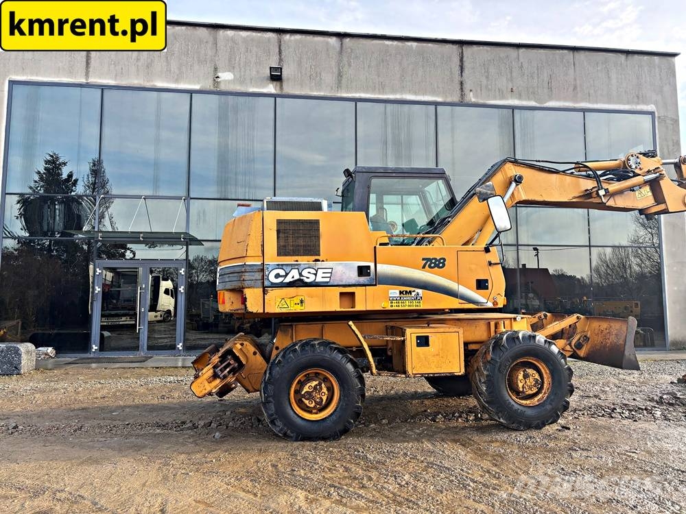 CASE 788-P KOPARKA KOŁOWA 2001R. | KOMATSU VOLVO 160 18 Bagri na kolesih