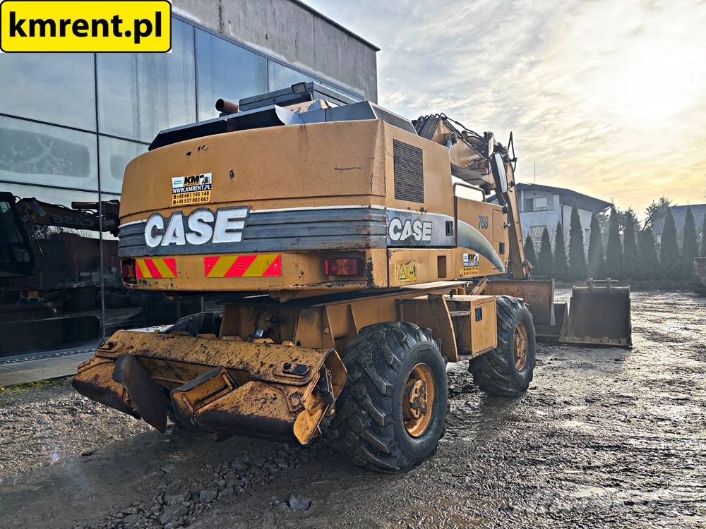 CASE 788-P KOPARKA KOŁOWA 2001R. | KOMATSU VOLVO 160 18 Bagri na kolesih