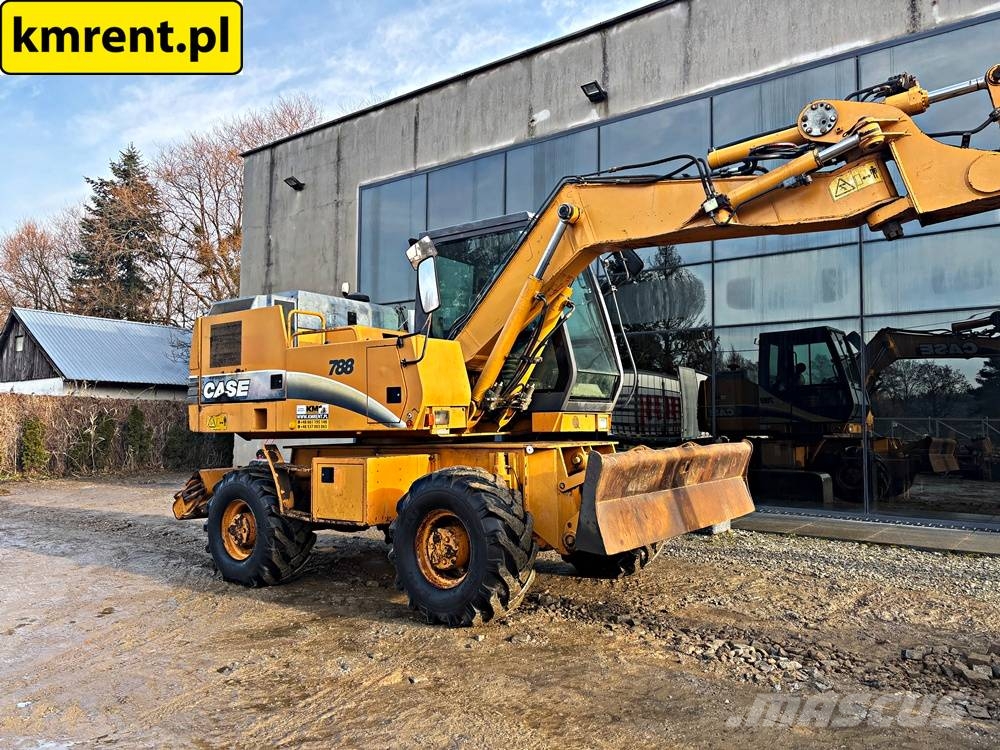 CASE 788-P KOPARKA KOŁOWA 2001R. | KOMATSU VOLVO 160 18 Bagri na kolesih