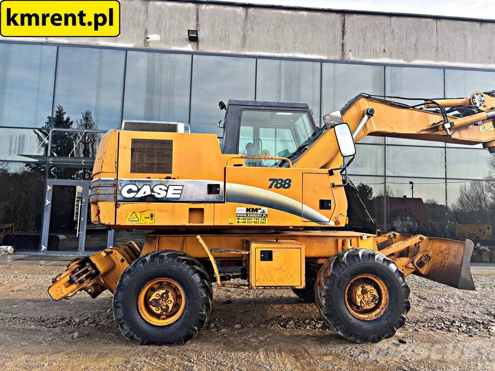 CASE 788-P KOPARKA KOŁOWA 2001R. | KOMATSU VOLVO 160 18 Bagri na kolesih