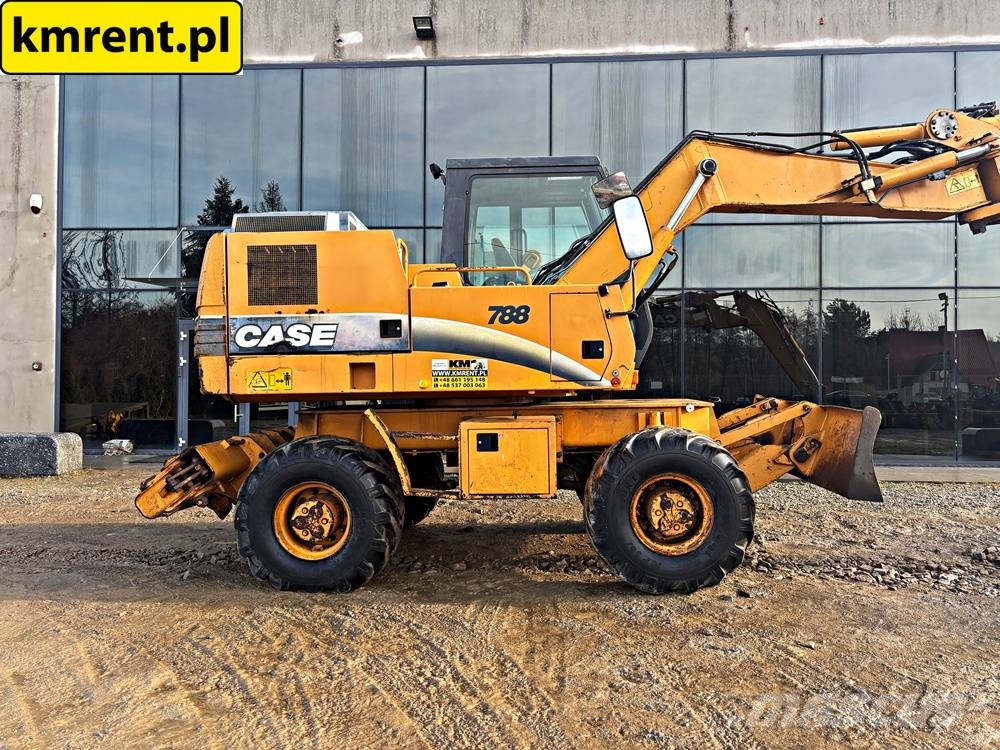 CASE 788-P KOPARKA KOŁOWA 2001R. | KOMATSU VOLVO 160 18 Bagri na kolesih