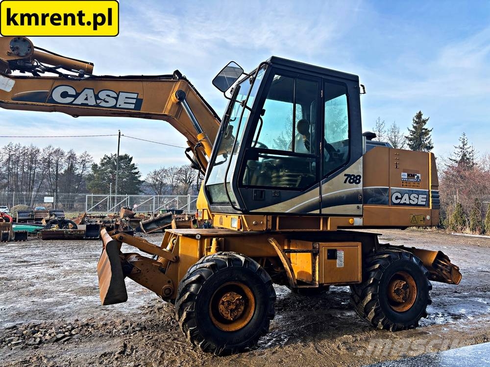 CASE 788-P KOPARKA KOŁOWA 2001R. | KOMATSU VOLVO 160 18 Bagri na kolesih