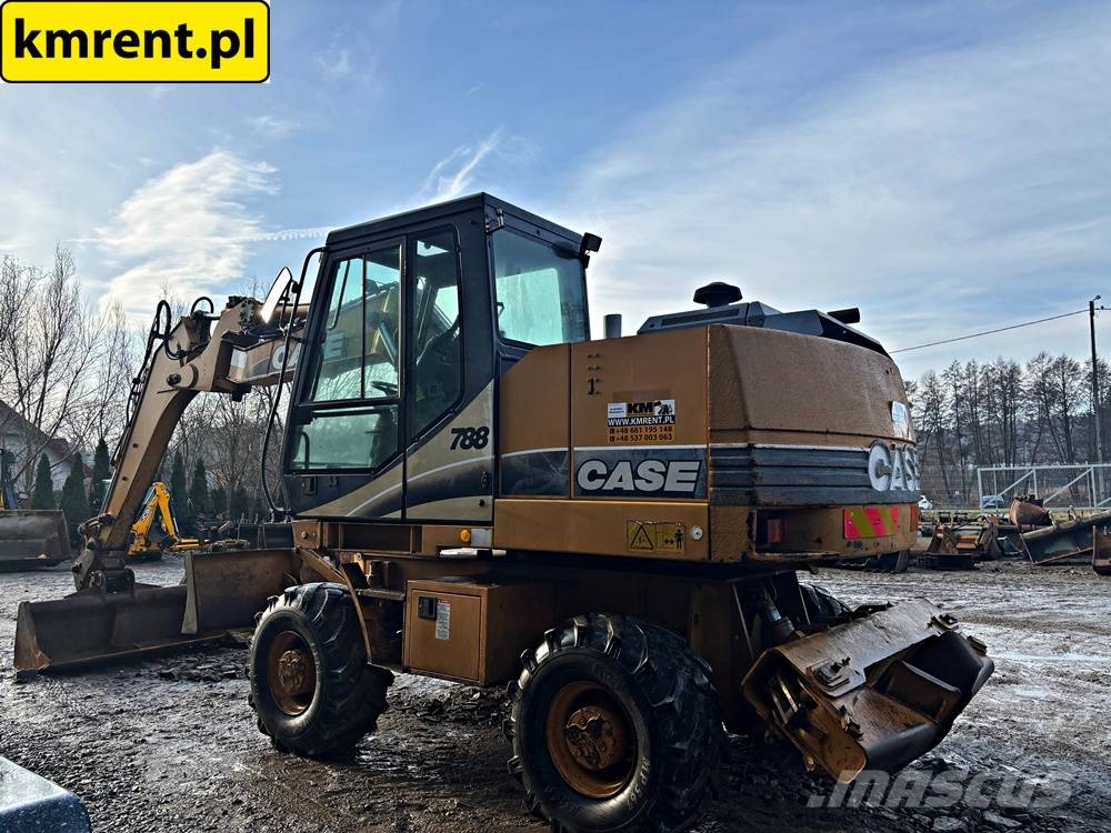 CASE 788-P KOPARKA KOŁOWA 2001R. | KOMATSU VOLVO 160 18 Bagri na kolesih