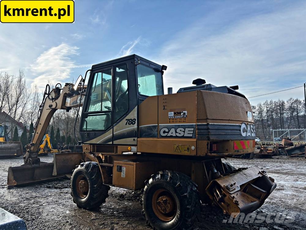 CASE 788-P KOPARKA KOŁOWA 2001R. | KOMATSU VOLVO 160 18 Bagri na kolesih