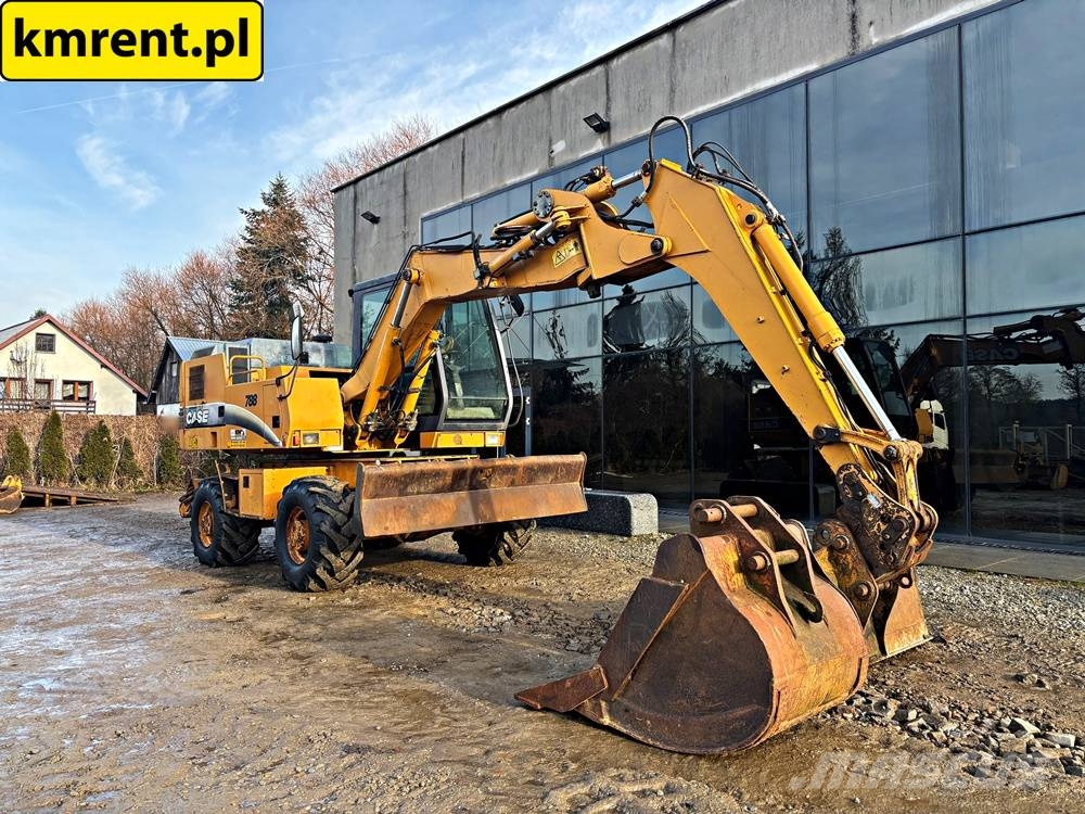 CASE 788-P KOPARKA KOŁOWA 2001R. | KOMATSU VOLVO 160 18 Bagri na kolesih