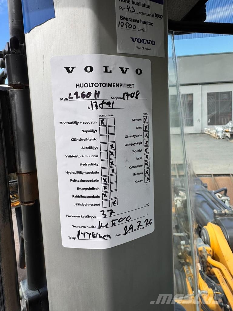 Volvo L260H Wielladers