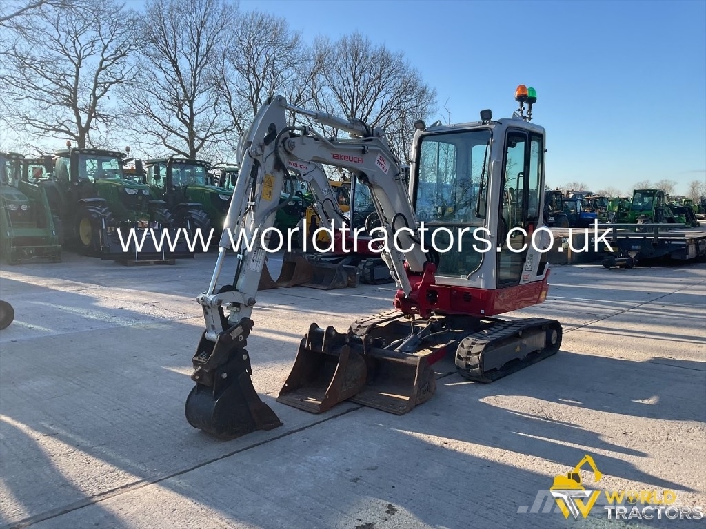 Takeuchi TB 225 Minigravere <7t