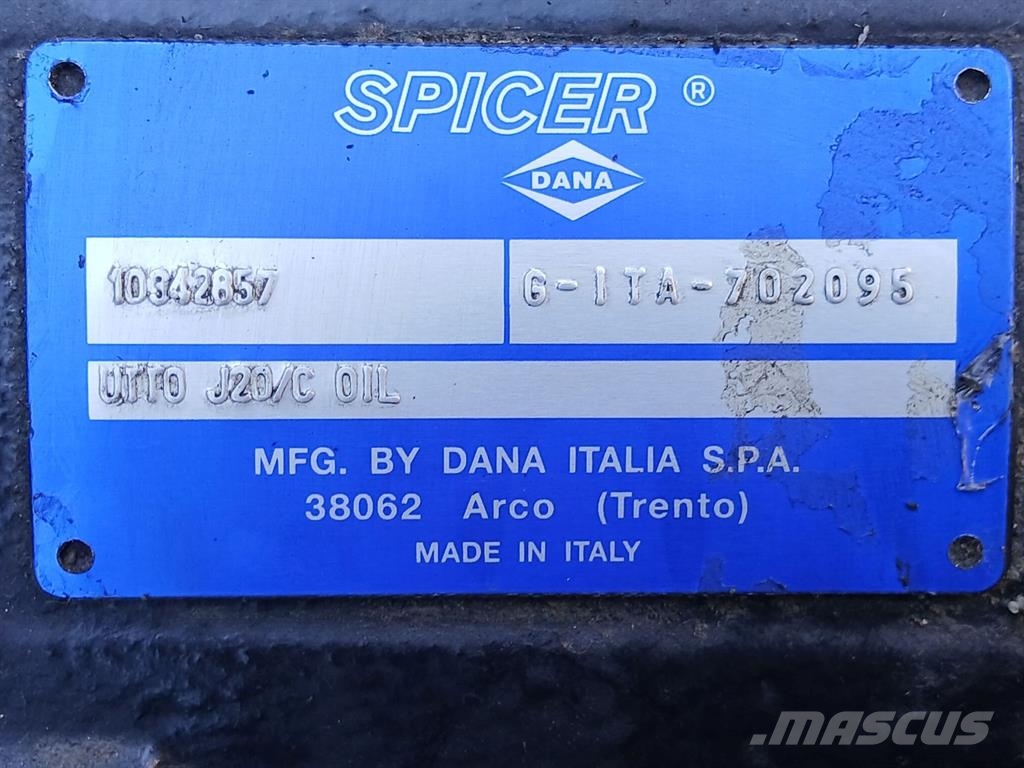 Dana Spicer 10342857 - 311/212/0342857 Axle - As - Assen