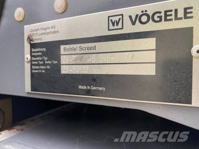 Vögele S 1800-3i Ventilationssystem, volle Hütte 12005221 Asfaltudlæggere