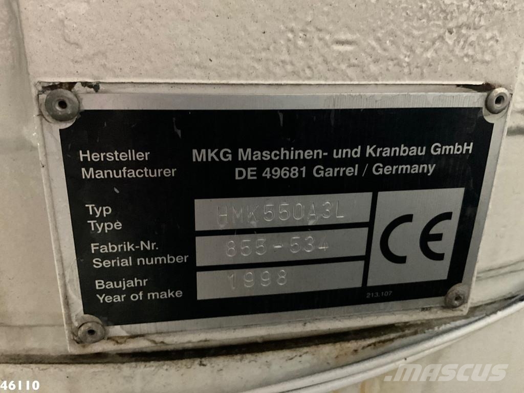 Scania R 144 8x4 Retarder MKG 55 Tonmeter Dachdecker Kran رافعات صالحة لكل أنواع الطرق