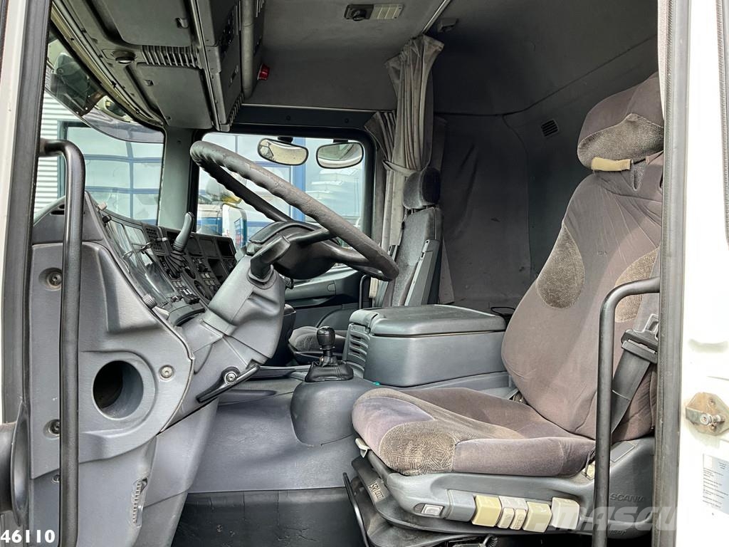 Scania R 144 8x4 Retarder MKG 55 Tonmeter Dachdecker Kran رافعات صالحة لكل أنواع الطرق