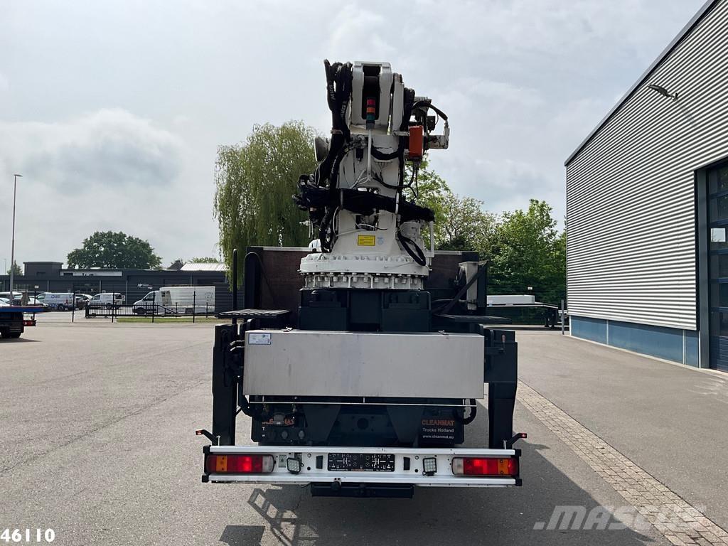Scania R 144 8x4 Retarder MKG 55 Tonmeter Dachdecker Kran رافعات صالحة لكل أنواع الطرق
