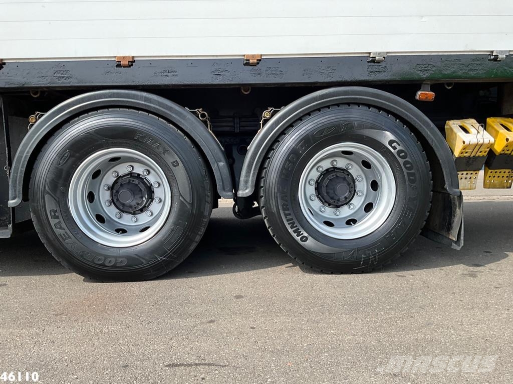 Scania R 144 8x4 Retarder MKG 55 Tonmeter Dachdecker Kran رافعات صالحة لكل أنواع الطرق